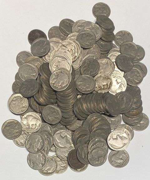 200 No Date Buffalo Nickels