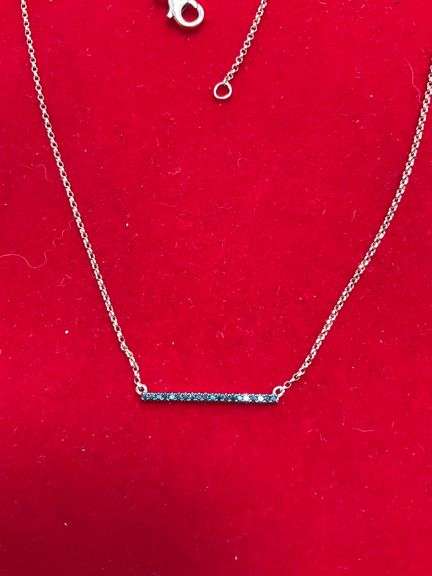 BRAND NEW 14K ROSE GOLD AND DIAMOND NECKLACE