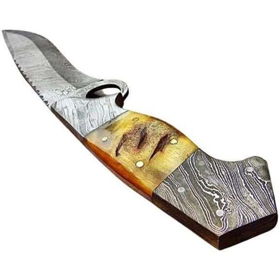 Handcrafted Damascus Nomad Knife