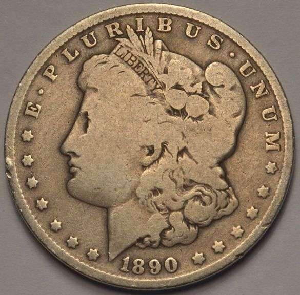 1890-O Morgan Silver Dollar Circulated