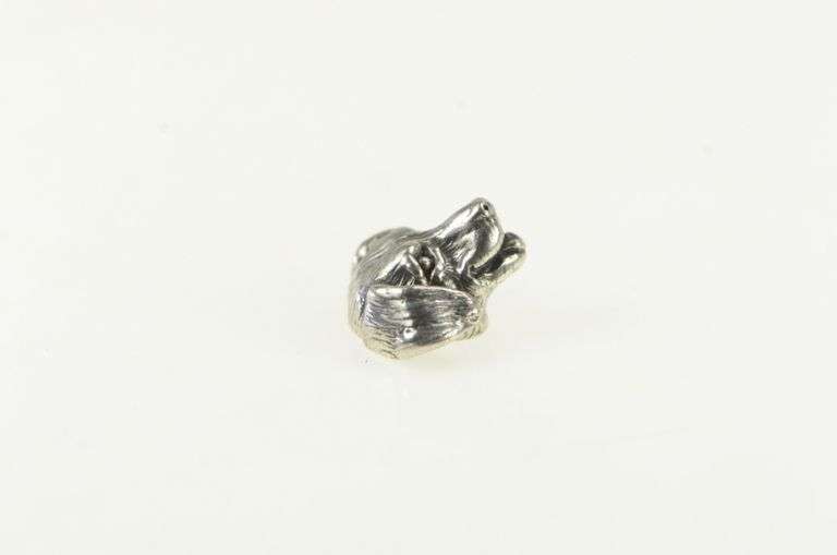 Sterling Silver Dachshund Dog Breed Pet Head Game Piece