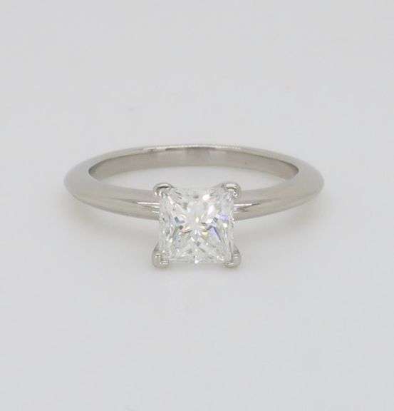 Tiffany & Co. Internally Flawless Diamond Solitaire Ring