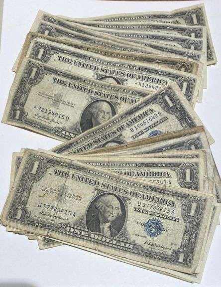 35 $1 Silver Certificates
