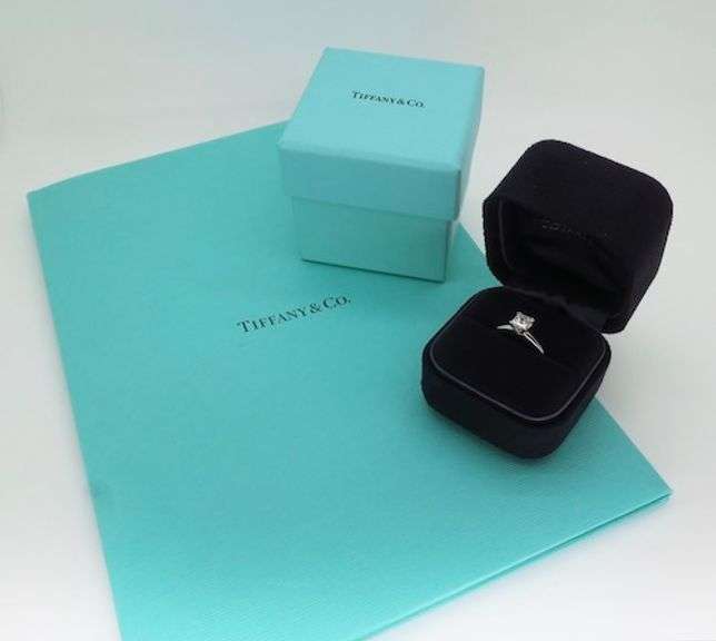 Tiffany & Co. Internally Flawless Diamond Solitaire Ring