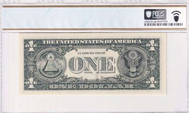 Superb Crisp 1988A $1 Note Low Three Digit Serial # 00000180 PCGS 66 PPQ!