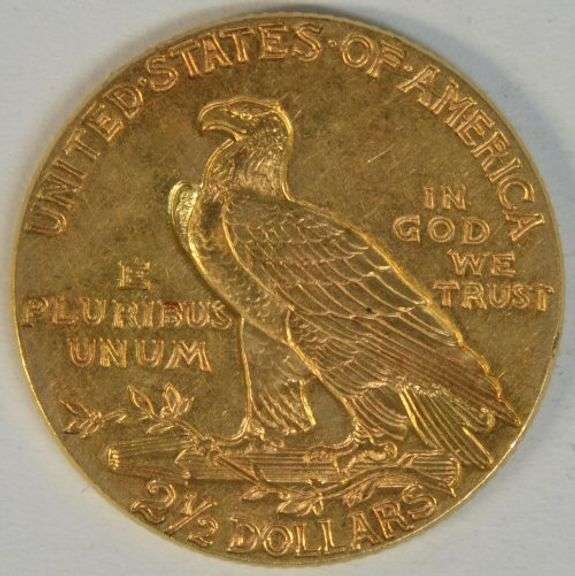 Fresh BU 1928 US $2.50 Indian Gold Piece. Nice