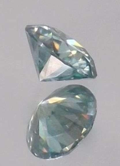 3.22 Ct. Mint Green VVS1 Simulated Lab Diamond