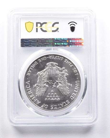 MS70 1991 American Silver Eagle PCGS