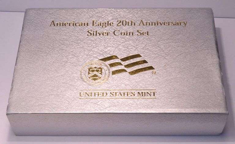 2006 American Silver Eagle 20th Anniversary Silver Coin Set