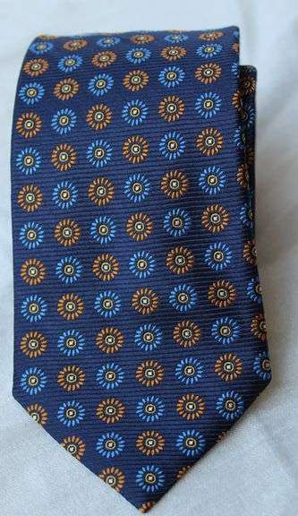 Fine Quality Italian Hand Made Silk Tie By Galante