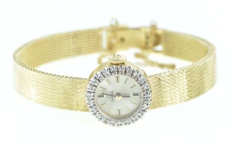 Omega Retro 0.24 Ctw Diamond Women's Watch