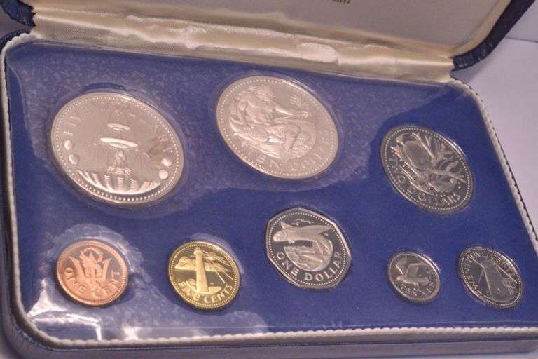 1973 First National Coinage of Barbados Proof Set