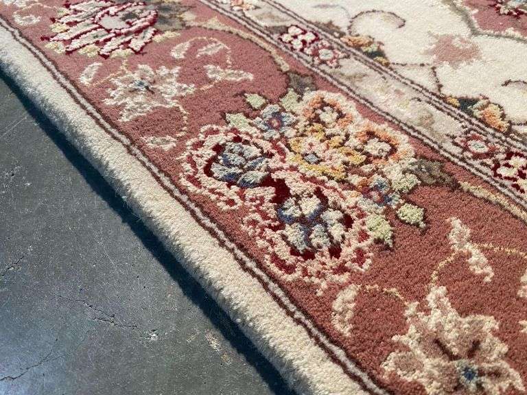 Exquisite Silk&Wool Runner 2.7x8.2