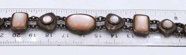 Group lot of 5 Vintage 925 sterling silver bracelets