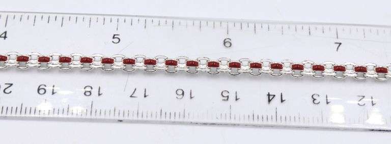 Group lot of Vintage 925 sterling silver bracelets