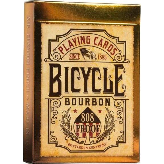 Vintage Bourbon Delights Playing Cards