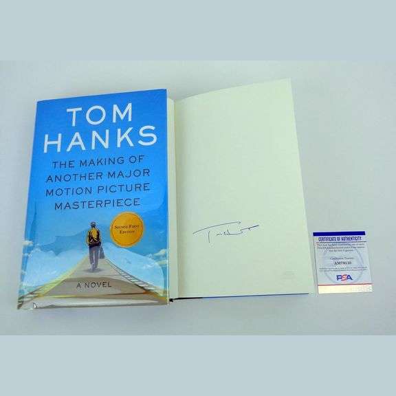 Rare Tom Hanks Signed Book