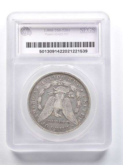 VF30 1892-S Morgan Silver Dollar SEGS