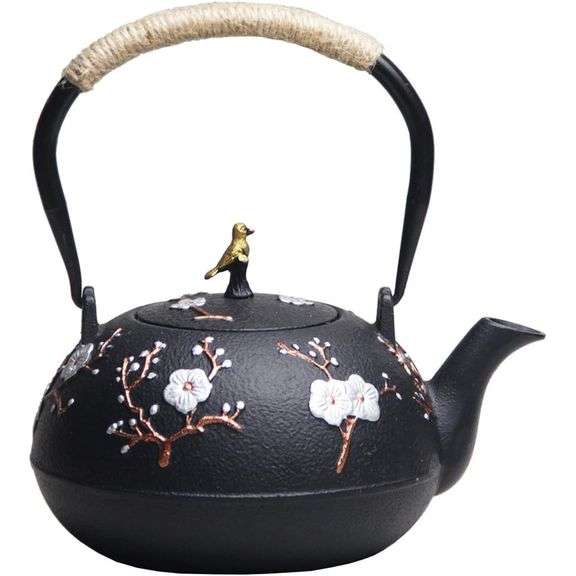Japanese Tetsubin Cast Iron Teapot