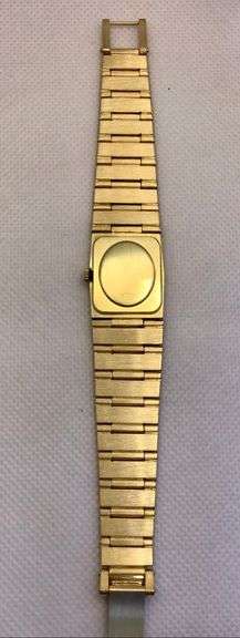ANTIQUE GENEVERN 14K YELLOW GOLD QUARTZ WATCH