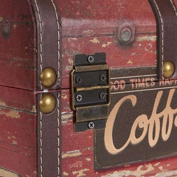 Vintage Treasure Chest Storage Trunk