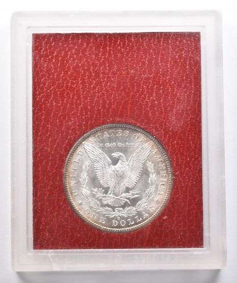 1880-S Morgan Silver Dollar Redfield Collection Paramount