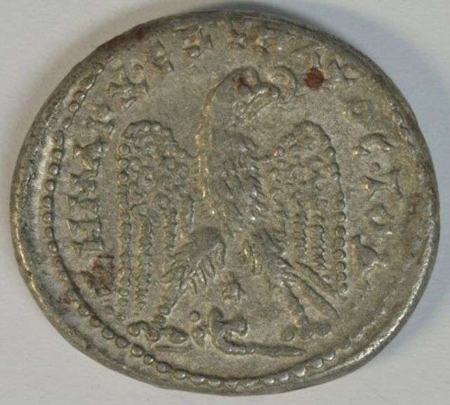 Handsome Caracalla Antioch Roman Large Silver Tetradrachm, 198-217 AD