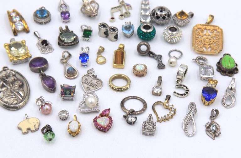 Group lot of vintage 925 sterling silver mixed jewelry