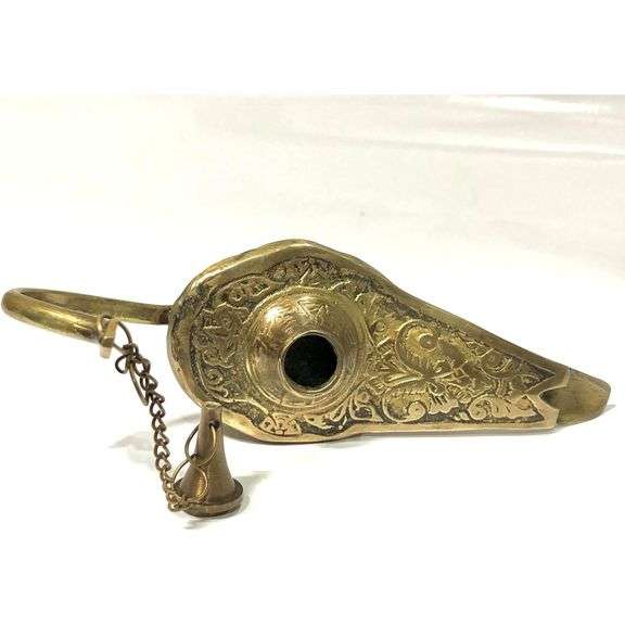 Aladdin's Brass Genie Lamp