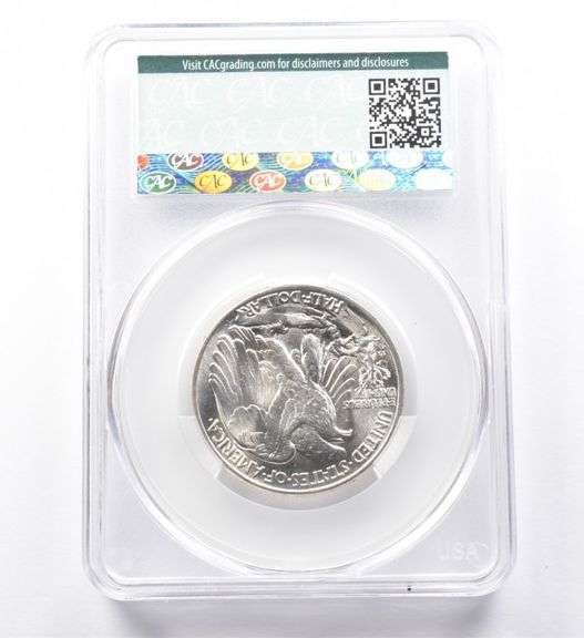 1944 Walking Liberty Half Dollar MS67 CAC