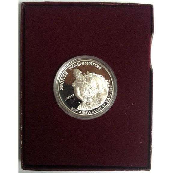 1982 Uncirculated Commemorative George Washington Silver Half Dollar
