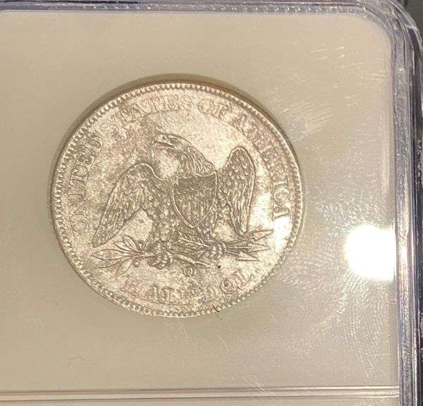 1860 O SS Republic Shipwreck Effect Seate Half