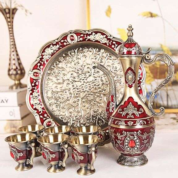 Royal Turkish Coffee Tea Pot Set