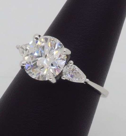 2.65CTW Certified Diamond Engagement Ring