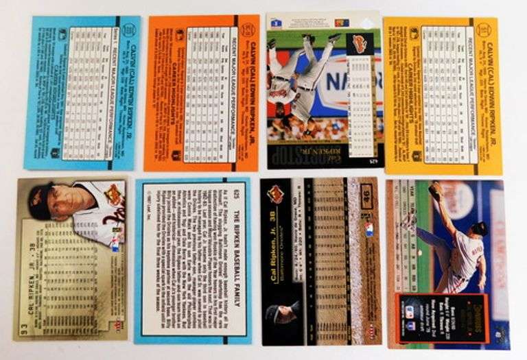 8 Cal Ripken, Jr. Baseball Cards