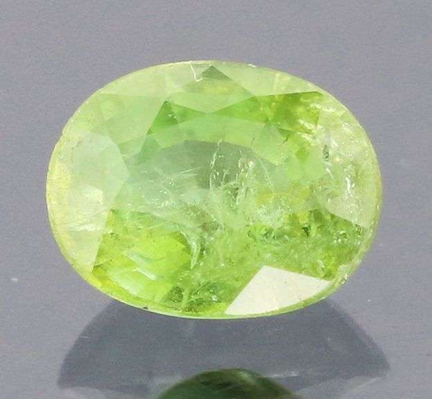 Remarkable .54ct untreated Demantoid Garnet