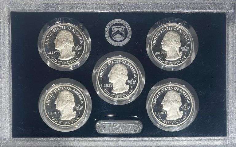 2011 US Mint Silver Quarter Proof Set