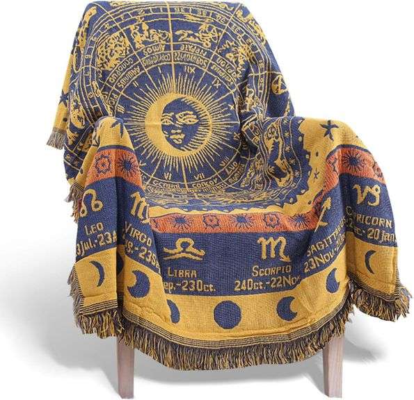 Celestial Handwoven Boho Tapestry