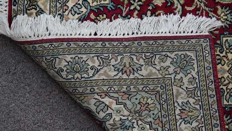 Handmade Silk Kashmiri 3.1x2.2
