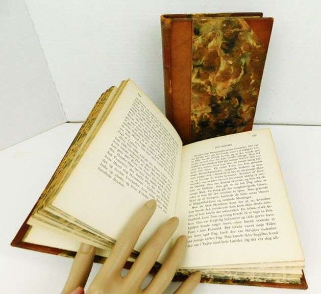 1920's Jack London Maanedalen (Moon Valley) Books, 2 Vol.