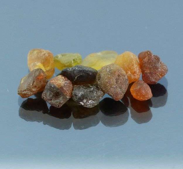 Collectors 11pc. 11.02ct unheated uncut Tourmaline