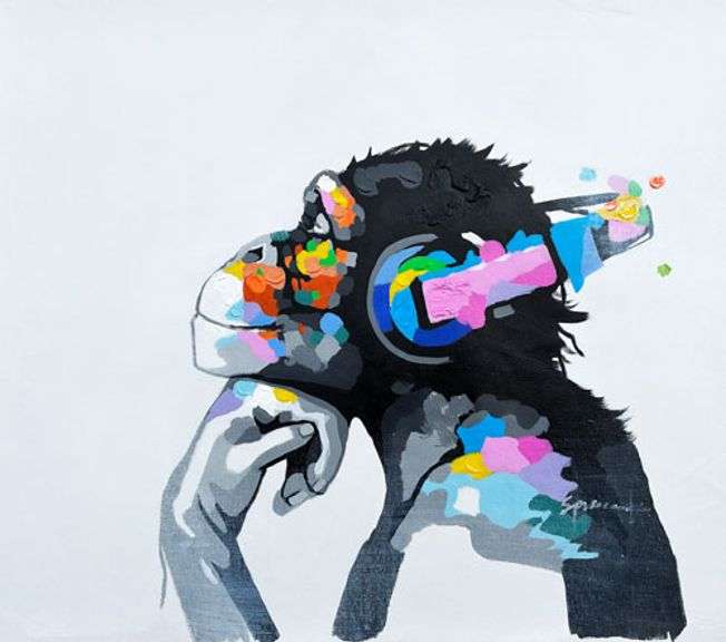 ONE OF A KIND OIL PAINTING ON CANVAS