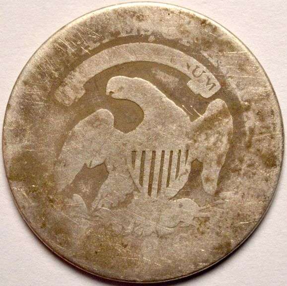 1827 Capped Bust Dime, Circulated.