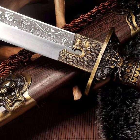 Hand-Forged Damascus Katana