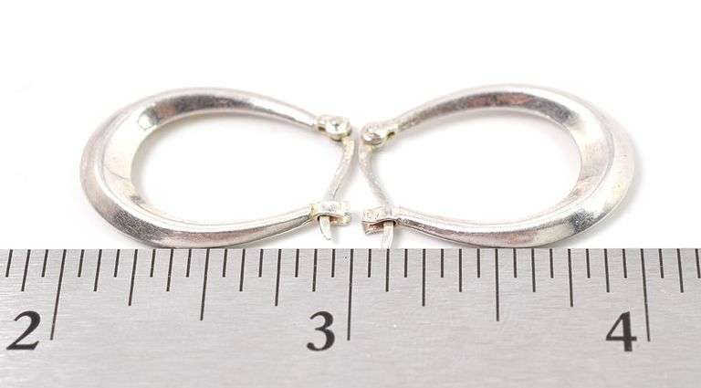 Attractive 925 Hoop Earrings