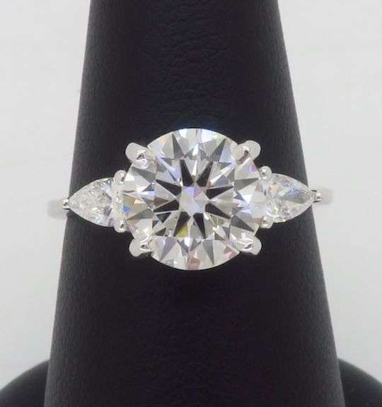 2.65CTW Certified Diamond Engagement Ring
