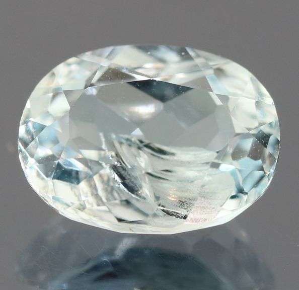 Ice blue! Unheated! 1.41ct Aquamarine