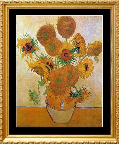 Vintage Vincent Van Gogh, Sun Flowers
