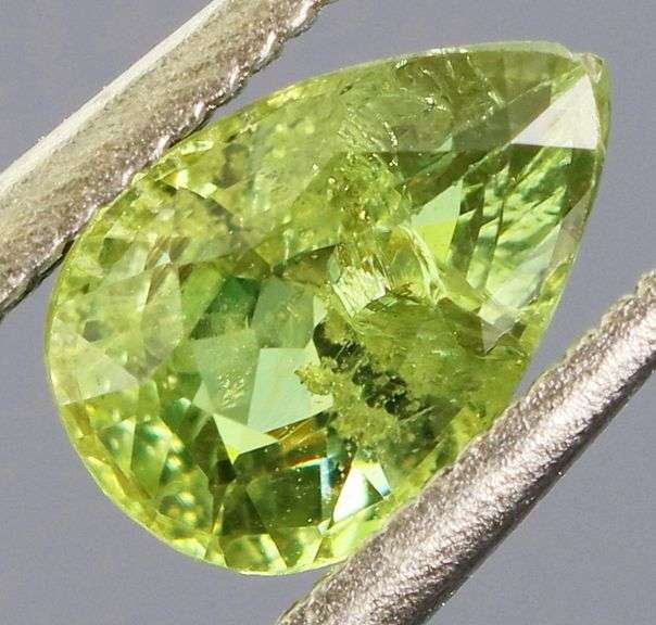 Super rare .67ct untreated Demantoid Garnet