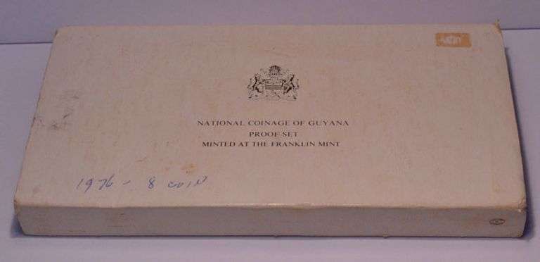 1976 National Coinage Of Guyana Proof Set